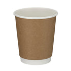 8oz Kraft Double Wall Paper Cup (20x25)