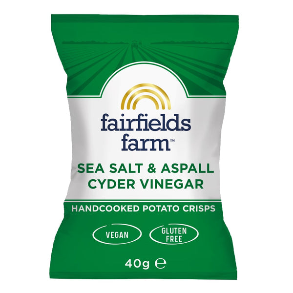 Fairfields Sea Salt & Aspall Cyder Vineger (36x40g)