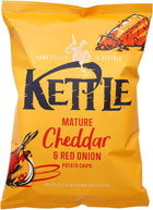 Kettle Chips Mature Cheddar & Red Onion (54x40g)