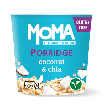 MOMA Coconut & Chia Porridge Pot (12x55g)