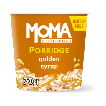 MOMA Golden Syrup Porridge Pot (12x70g)