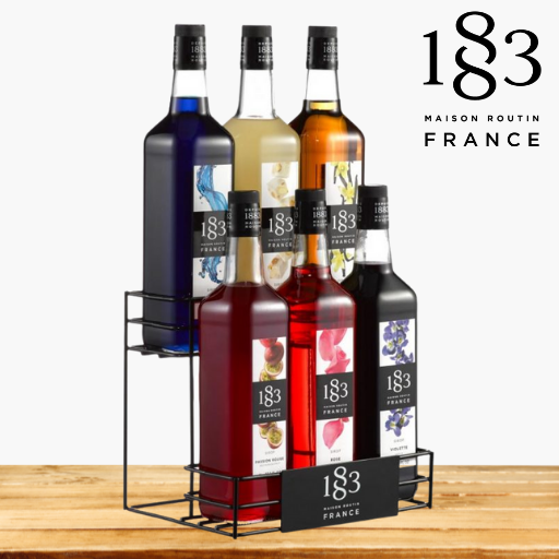 1883 Maison Routin Syrup Display Stand (holds 6 x 1L bottles)
