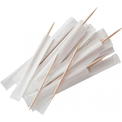 Toothpick - Bamboo Individually Wrapped (1000x)