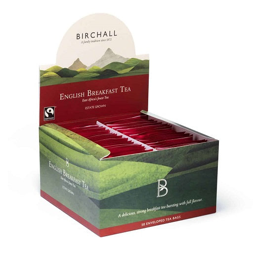 Birchall English Breakfast Tea Bags - Enveloped (1x50)