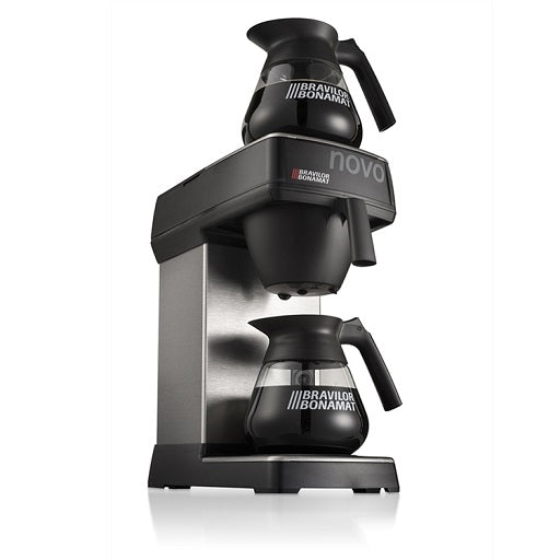 Bravilor Novo Filter Coffee Machine (+ 2x 1.7L glass flasks)
