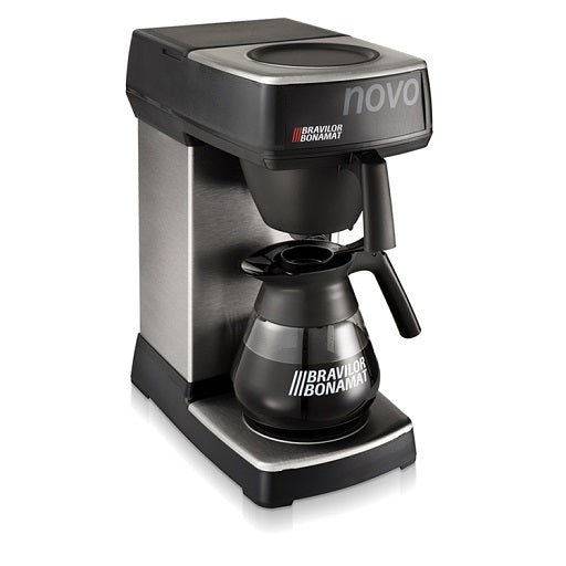 Bravilor Novo Filter Coffee Machine (+ 2x 1.7L glass flasks)