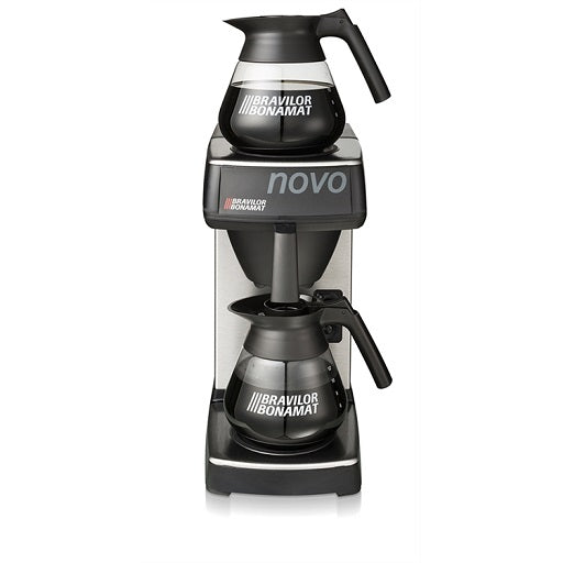 Bravilor Novo Filter Coffee Machine (+ 2x 1.7L glass flasks)