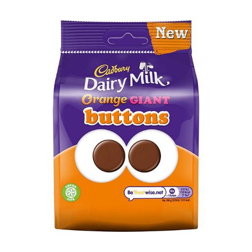 Cadbury Orange Giant Buttons Chocolate Bag (10x95g)