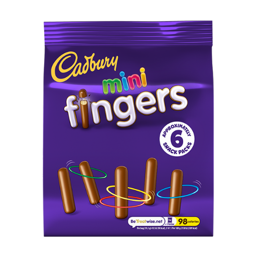 Cadbury Mini Fingers Chocolate Bag (8x125g)