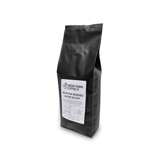 Green Farm Coffee - Washed Decaffeinated Coffee Beans (1kg)