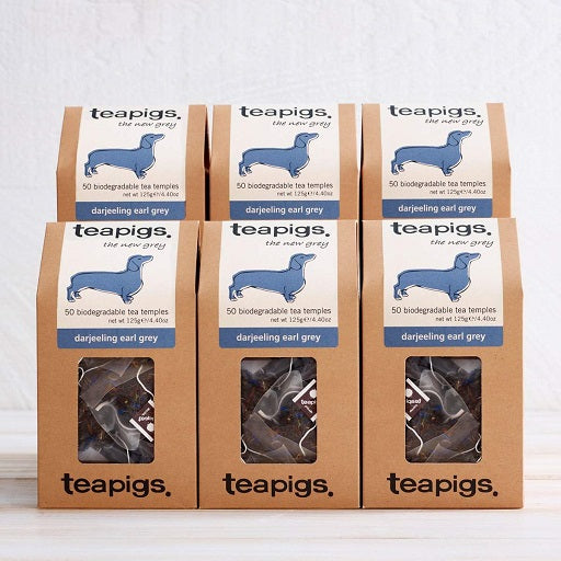 Teapigs Darjeeling Earl Grey Tea - Prism Bags (1x50)