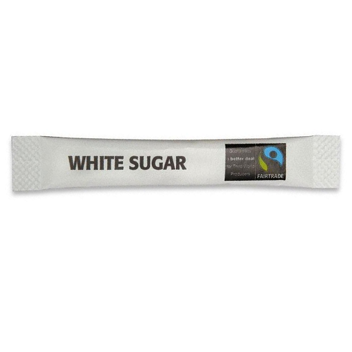 Fairtrade White Sugar Sticks (1x1000)