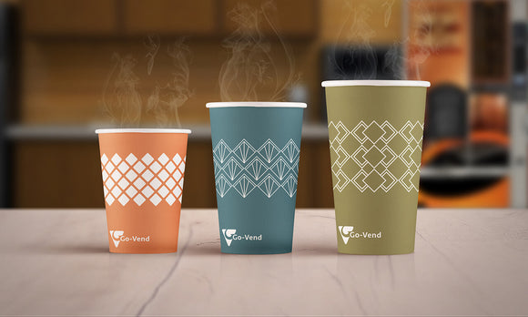 9oz Go Vend Paper Vending Cups - 1000x