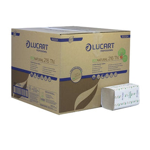 Napkins Lucart Eco 2Ply - Natural (40x150)