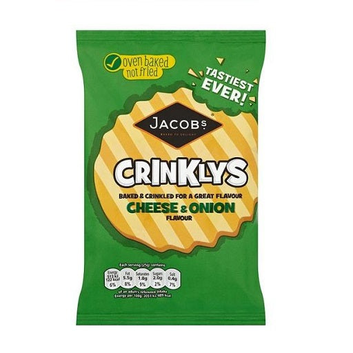 Mini Cheddars Crinklys Cheese & Onion (30x50g)