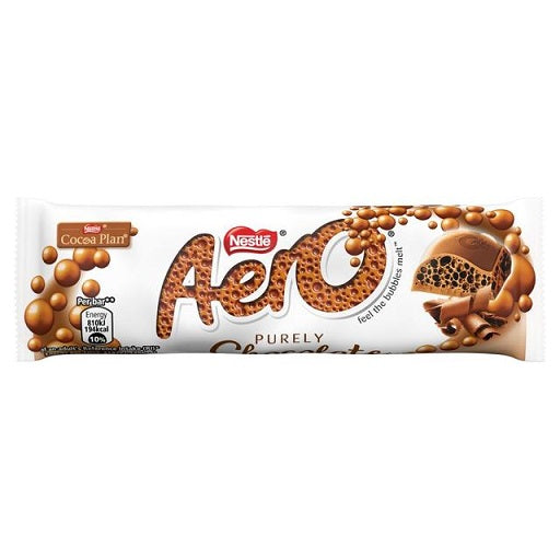 Nestlé Aero Milk Chocolate Bar - Medium Size (24x36g)