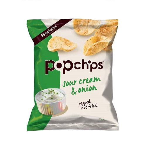 Popchips Sour Cream & Onion (24x23g)