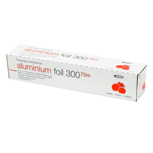 PROWRAP Aluminium Foil Cutterbox Professional 300mm x 75m