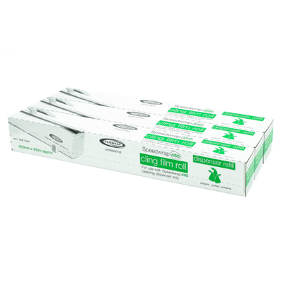 PROWRAP Speedwrap Cling Film Refill Professional 450mm x 300m (3x rolls)