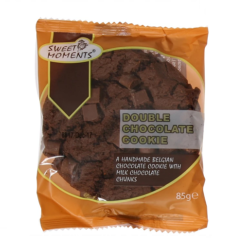 Sweet Moments Double Chocolate Cookies (12x85g)