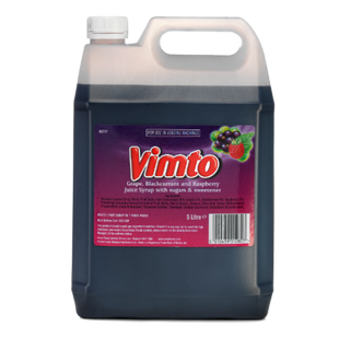 Vimto Syrup - seriously mixed up fruit syrup (5L)