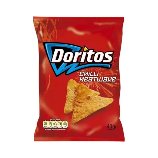 Doritos Chilli Heatwave Tortilla Chips (32x40g)