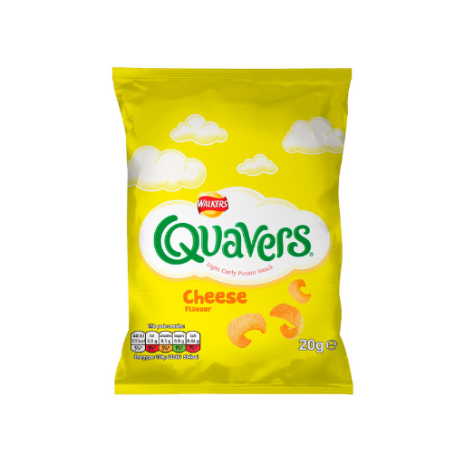 Walkers Quavers Cheese Crisps (32x20g)