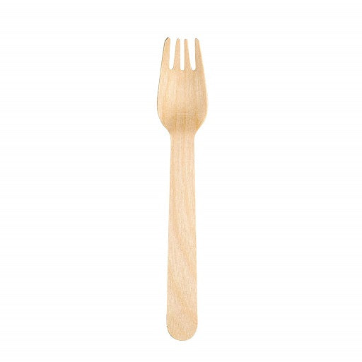 Disposable Wooden Fork (100x)