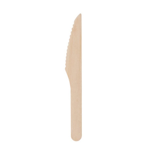Disposable Wooden Knife (100x)