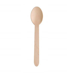 Disposable Wooden Spoon (100x)