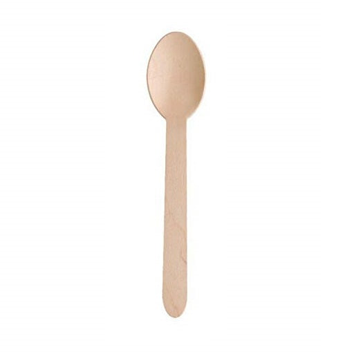 Disposable Wooden Spoon (100x)