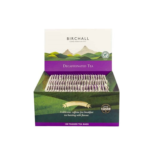 Birchall Decaffeinated Tea Bags - Tagged (1x100)