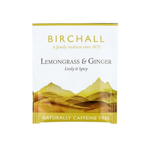 Birchall Lemongrass & Ginger Tea Bags - Enveloped (1x25)