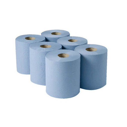 Blue 2-ply Paper Roll